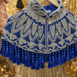 Twilight Bisou Pearl Beaded Tassel Cape