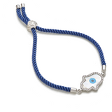 Hamsa Adjustable Cord Bracelet