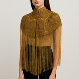 Bling Goddess Bejeweled Tassel Cape