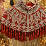 Twilight Bisou Pearl Beaded Tassel Cape