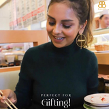 Personalized Name & Heart Hoop Earrings