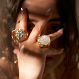 Jacqueline Crystal Quartz Cocktail Ring