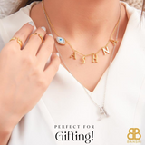 Personalized Name Charm Necklace