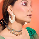 Gold Cowrie Shell Necklace & Bracelet/Anklet Set - Bansri Mehta Design
