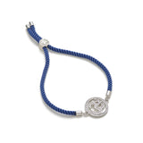 Om Adjustable Cord Bracelet For Mens
