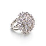 Tiffany Goddess Cocktail Ring - Bansri Design 