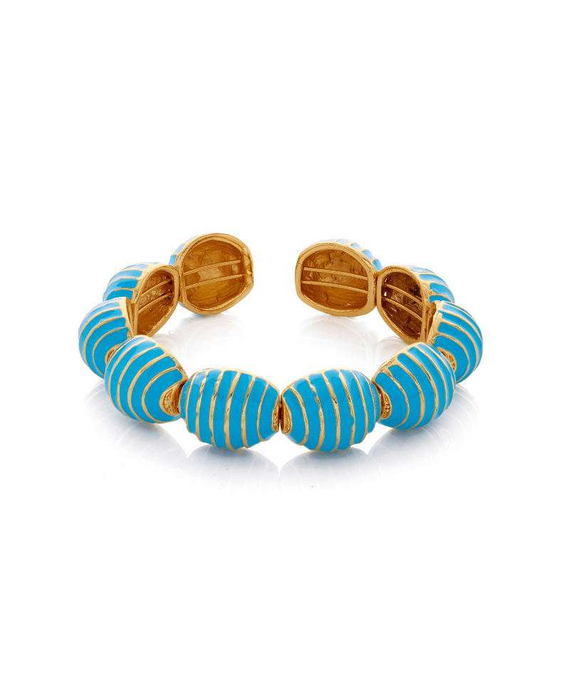 Sara Enamel Bangle Bracelet - Bansri Mehta Design