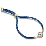 Lucky Clover Adjustable Cord Bracelet