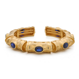 Royalty Gemstone Flexi Bangle Bracelet