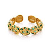 Alena Polki Crystal Bangle Bracelet - Bansri Mehta Design