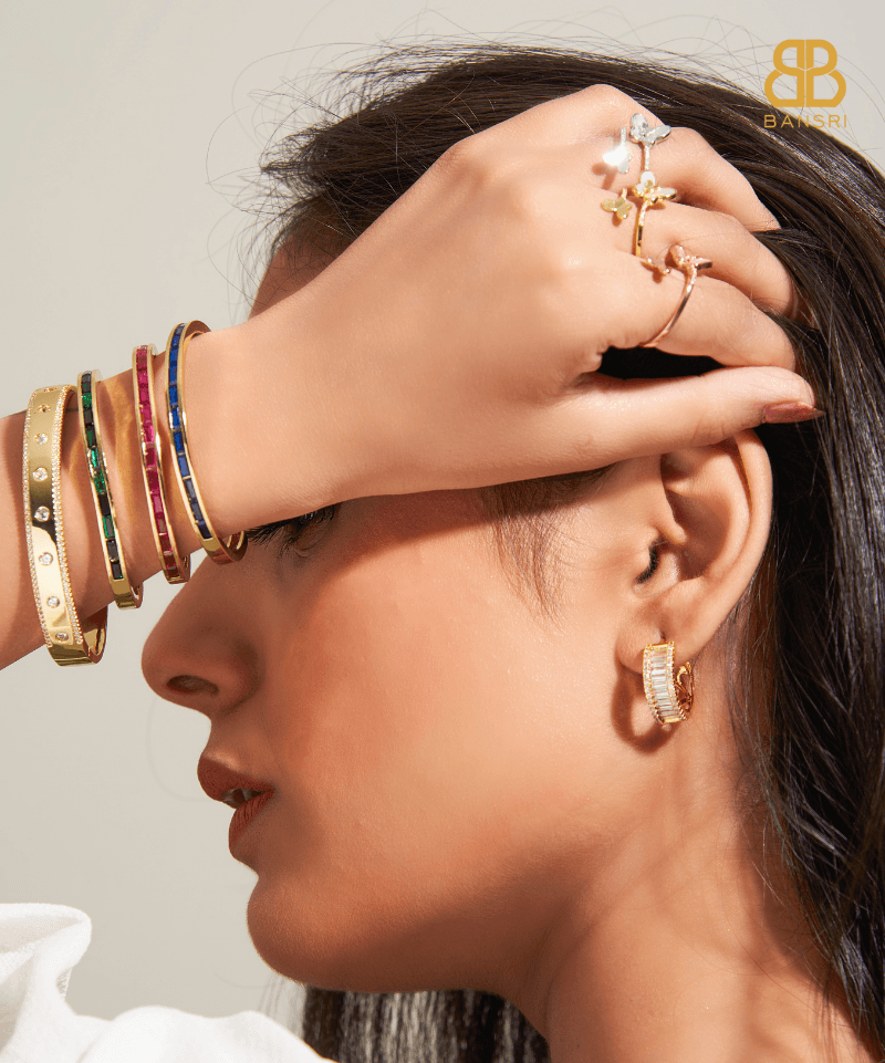 Adjustable Mother of Pearl Butterfly Ring - Bansri Mehta Design