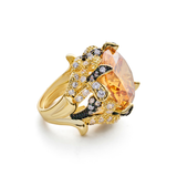 Godiva Goddess Cocktail Ring - Bansri Design 