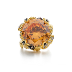 Godiva Goddess Cocktail Ring - Bansri Design 