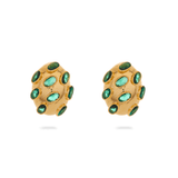 Polki Stone Stud Earring - Bansri Mehta Design