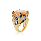 Godiva Goddess Cocktail Ring - Bansri Design 