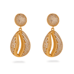 Amalfi Seashell Drop Earring - Bansri Mehta Design