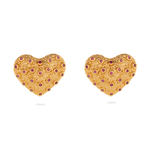 Pop Goes My Heart Statement Stud Earring - Bansri Mehta Design