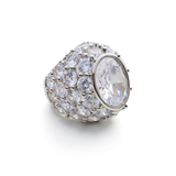 Amani Solitaire Cocktail Ring