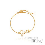 Personalized Name Chain Bracelet