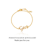 Personalized Name Chain Bracelet
