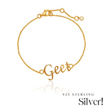 Personalized Name Chain Bracelet