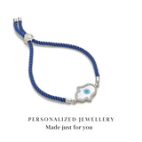 Hamsa Adjustable Cord Bracelet
