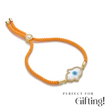 Hamsa Adjustable Cord Bracelet