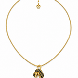Gold Panthera Claw Pendant Necklace