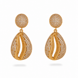 Amalfi Seashell Drop Earring