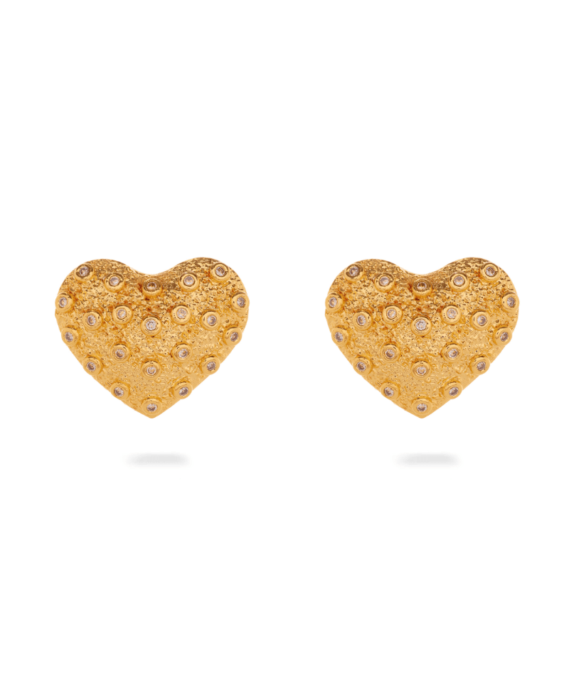 Pop Goes My Heart Statement Stud Earring - Bansri Mehta Design