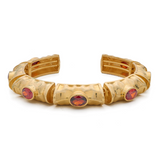 Royalty Gemstone Flexi Bangle Bracelet