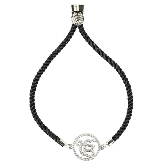 Ek Onkar Charm Adjustable Cord Bracelet For Men