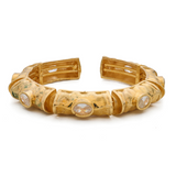 Royalty Gemstone Flexi Bangle Bracelet