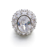Amani Solitaire Cocktail Ring