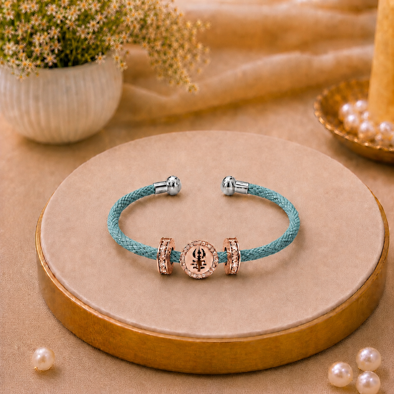 Yugal - The Bhaiya Bhabhi Duo Bond Rakhi Bracelet