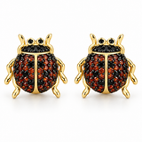 Ladybug Stud Earrings