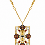 Kendra Lady Bug Statement Necklace
