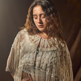 Athena Goddess Beaded Tassel Cape