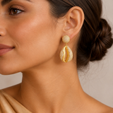Amalfi Seashell Drop Earring