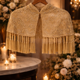 Ariana Beaded Tassel Cape