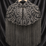 Gleaming Bisou Cape with Tassels