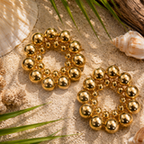 Soleil Hoop Earrings