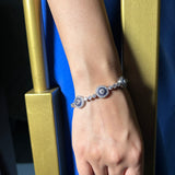 Trinity Evil Eye Tennis Bracelet