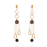 Beetle Bug Statement Long Drop Earring