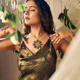 Bee Hexa Statement Necklace