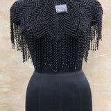 Samara Beaded Tassel Cape
