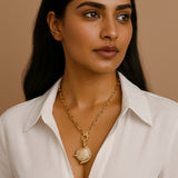 The World Is Mine Detachable Pendant Link Necklace