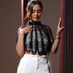 Iconic Audrey Beaded Cape - Bansri Mehta Design
