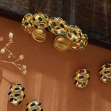 Alena Polki Crystal Bangle Bracelet - Bansri Mehta Design