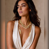 Boho Fringe Lariat Adjustable Belt Necklace